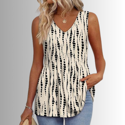 Peyton™ – Elegante & Alltagstaugliche Gemusterte Bluse