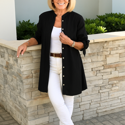 Margaret™ – Elegante Bluse mit Schleifenärmeln