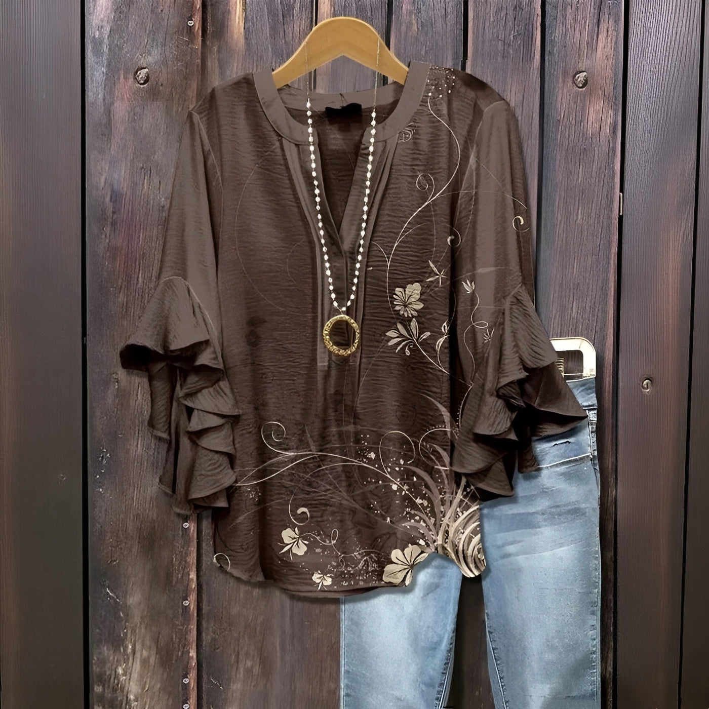 Airelle™ - Lässige & Stilvolle Sommerbluse