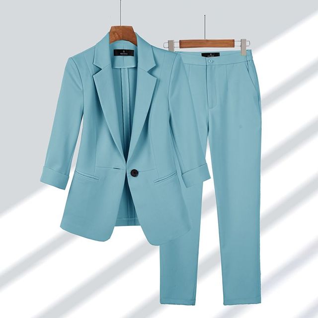 Suitora™ - Elegantes Zweiteiliges Set mit Blazer und Hose