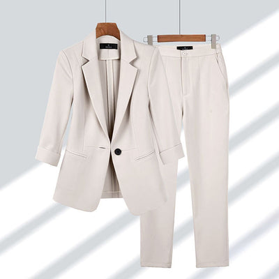 Suitora™ - Elegantes Zweiteiliges Set mit Blazer und Hose