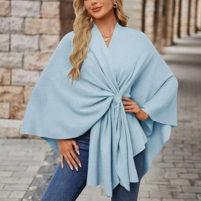 Sylora™ - Eleganter Warmer Poncho