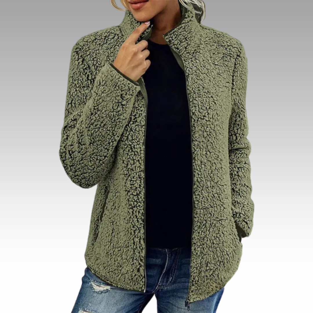 Zilvia™ - Elegante Freizeit-Fleecejacke
