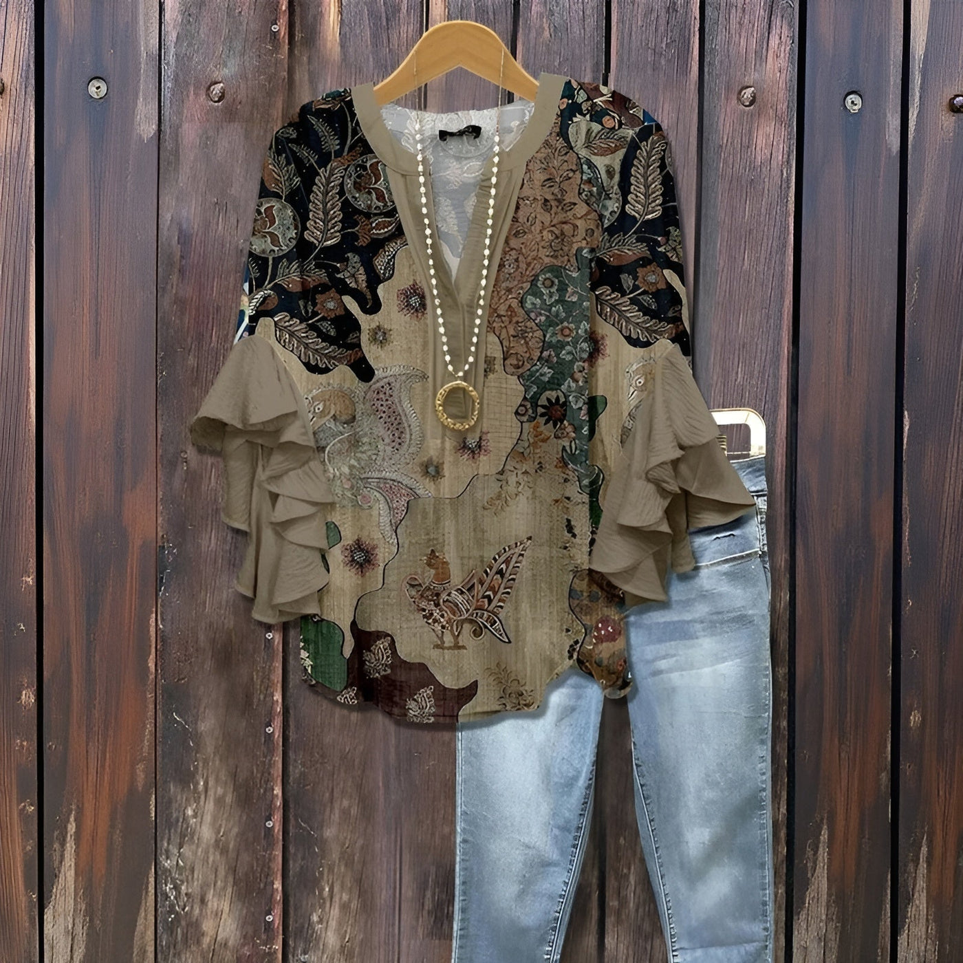 Airelle™ - Lässige & Stilvolle Sommerbluse