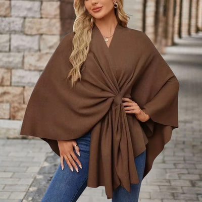Sylora™ - Eleganter Warmer Poncho