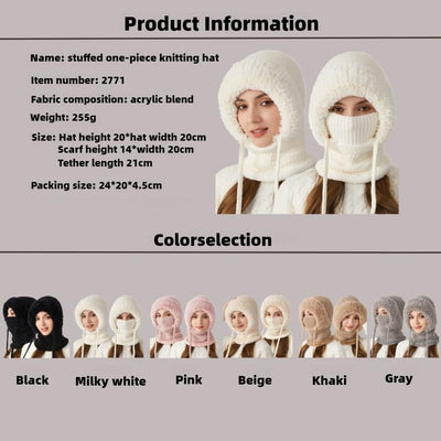 3-in-1 Mütze für Frauen