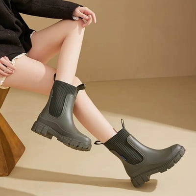 Pluvia™ - Stilvolle Wasserdichte Stiefel für Den Täglichen Gebrauch