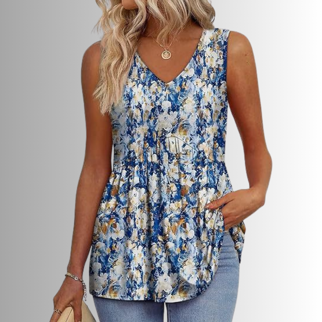 Peyton™ – Elegante & Alltagstaugliche Gemusterte Bluse