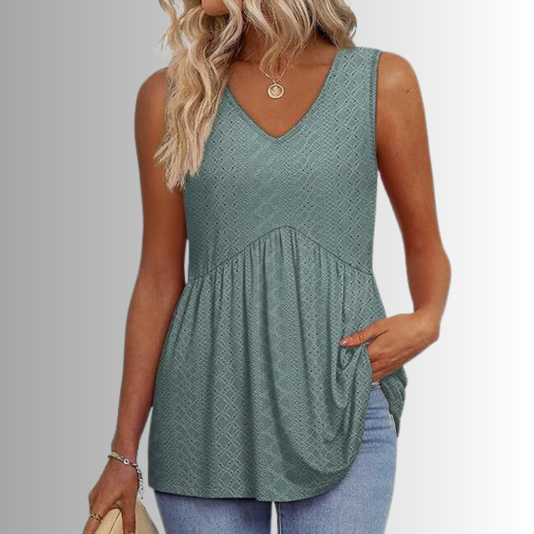 Peyton™ – Elegante & Alltagstaugliche Gemusterte Bluse