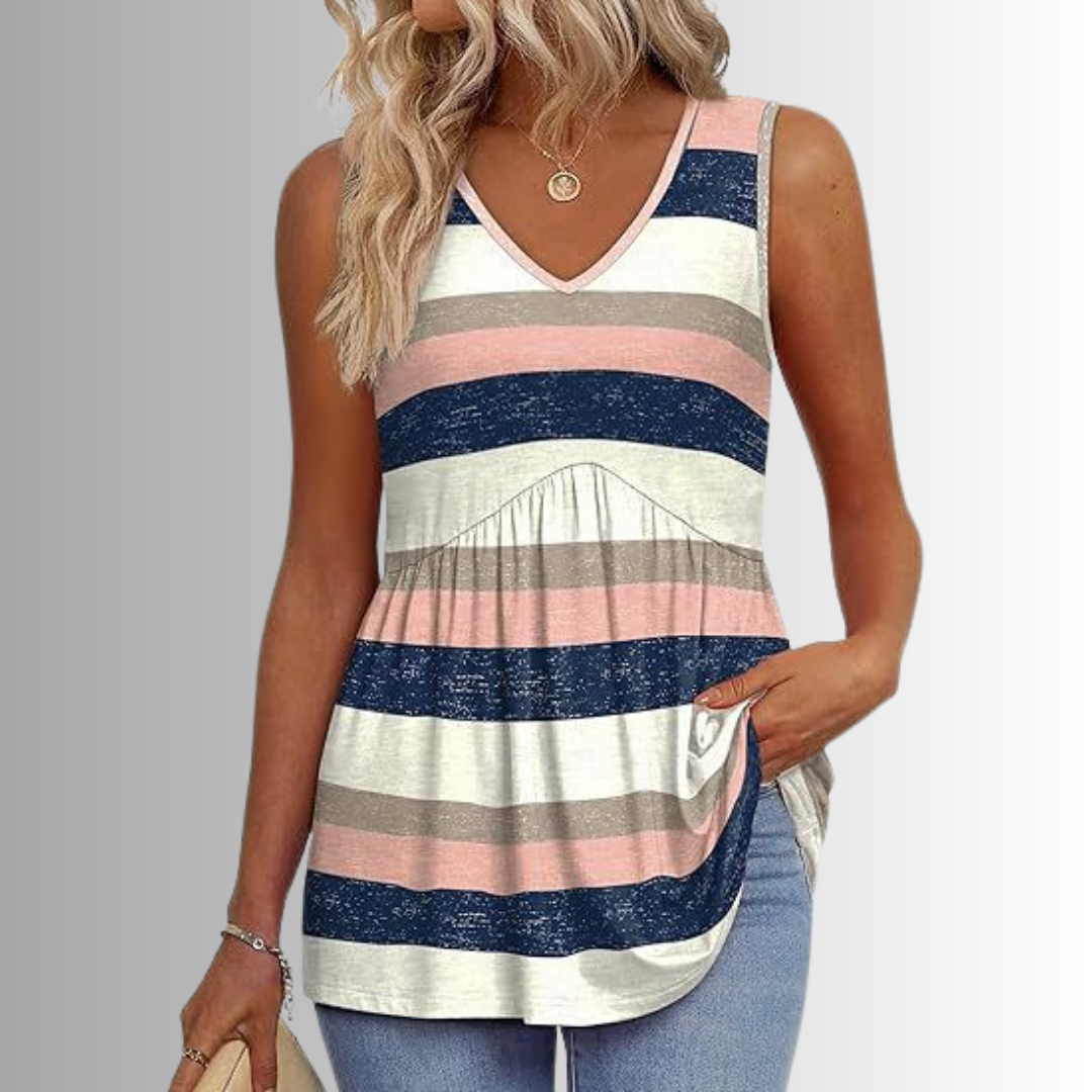 Peyton™ – Elegante & Alltagstaugliche Gemusterte Bluse