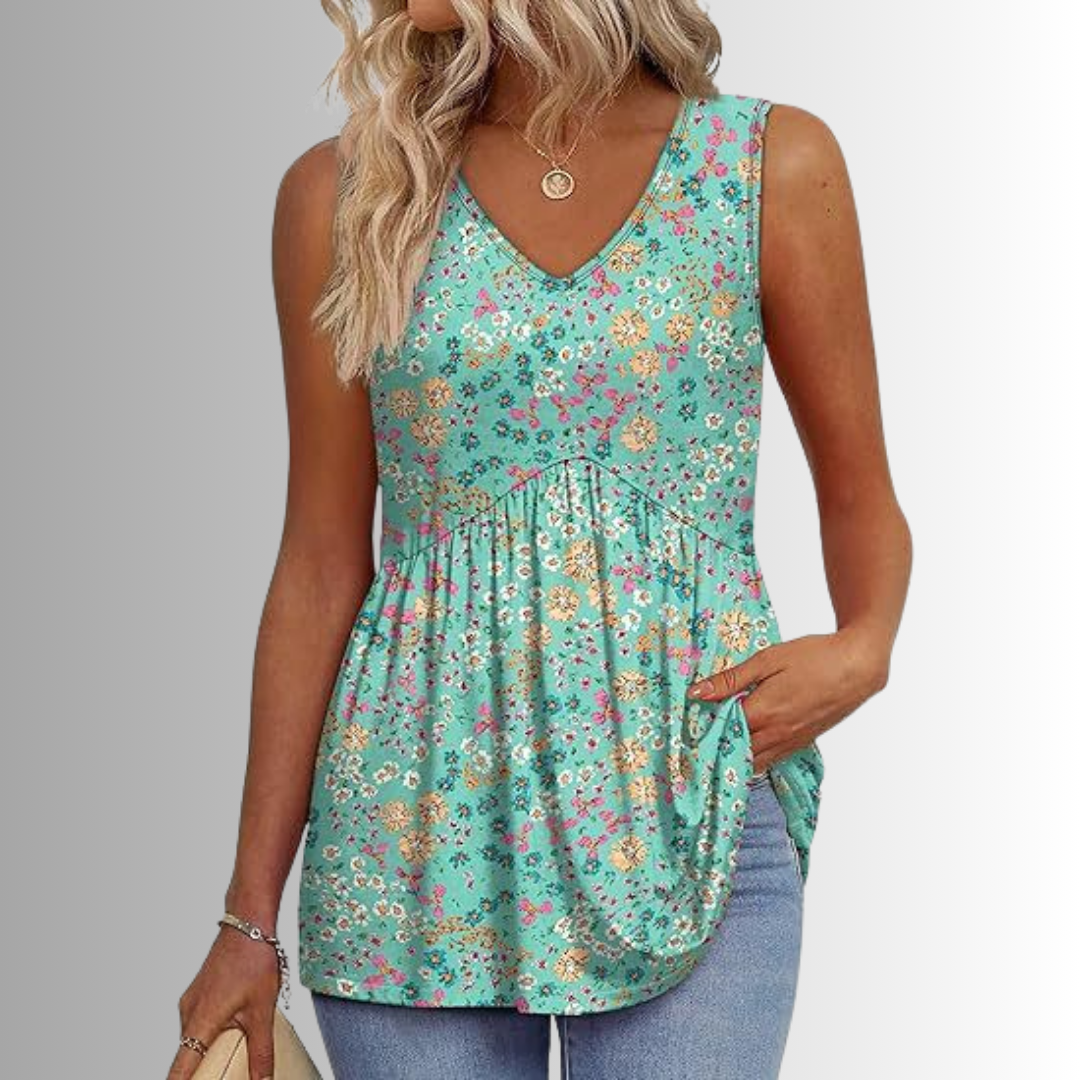 Peyton™ – Elegante & Alltagstaugliche Gemusterte Bluse