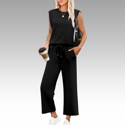 Evangeline™ – Feminines Zweiteiler-Set – Weich, Elegant und Stilvoll