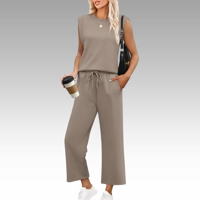 Evangeline™ – Feminines Zweiteiler-Set – Weich, Elegant und Stilvoll