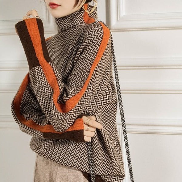 Marieke | Poloshirt mit auffälligen Kontraststreifen