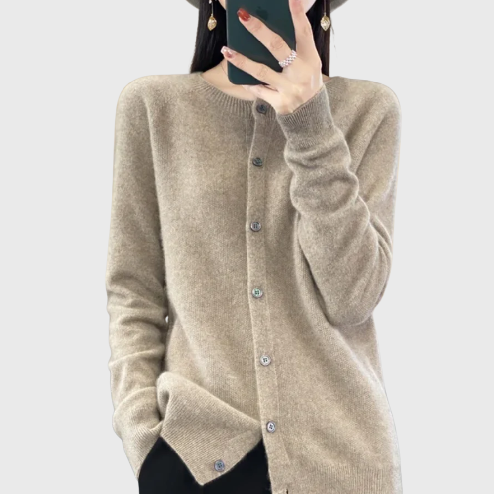 Anna | Cardigan aus Merinowolle