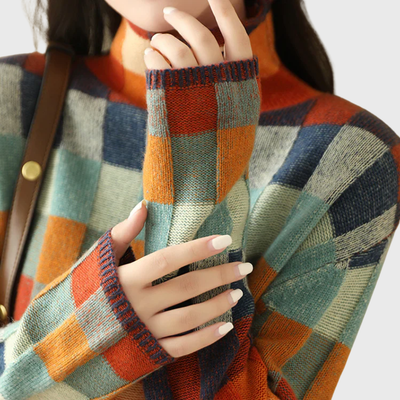 Luxus Cashmere Pullover Van Gogh