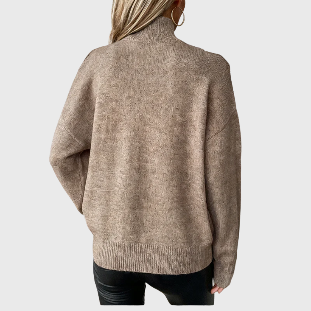 Eleganter Damenpullover aus Wolle