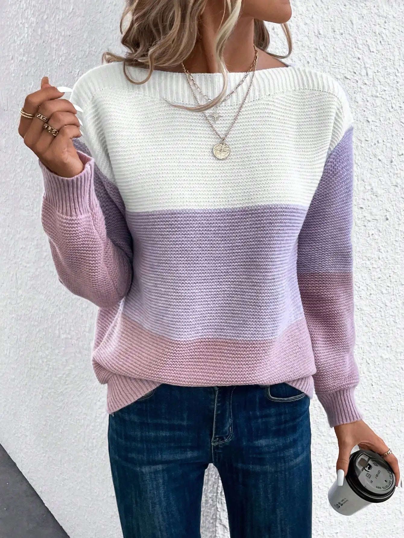 Dina | Zeitlos Eleganter Strickpullover