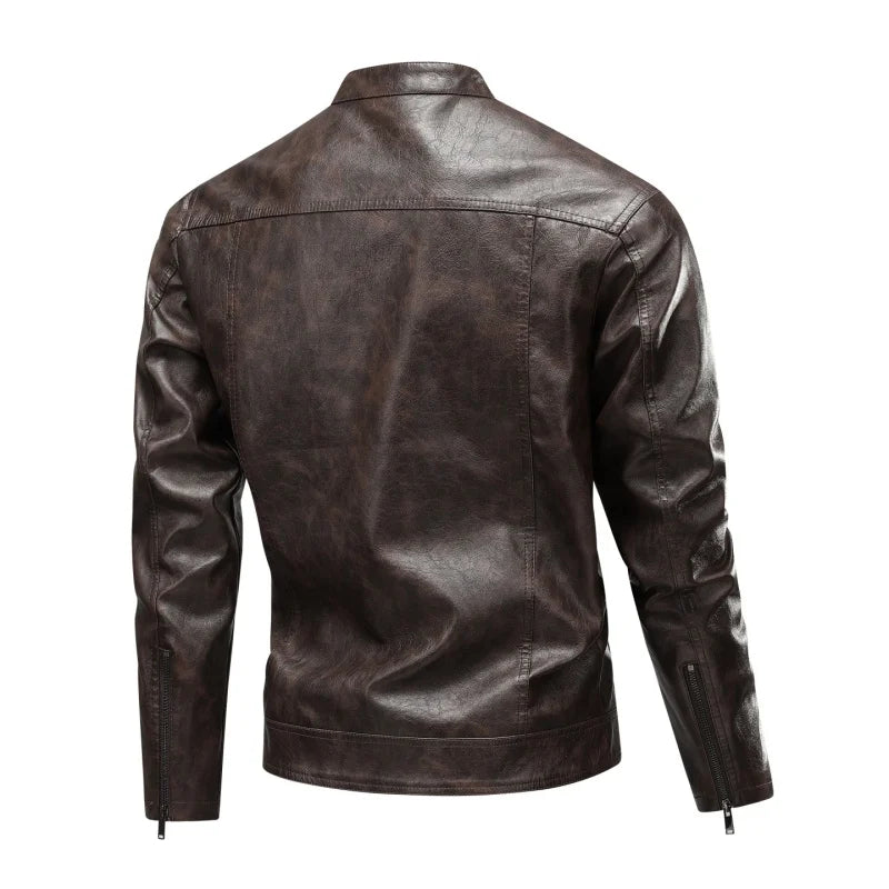 Andrzej™ | Pilot Style Leather Jacket