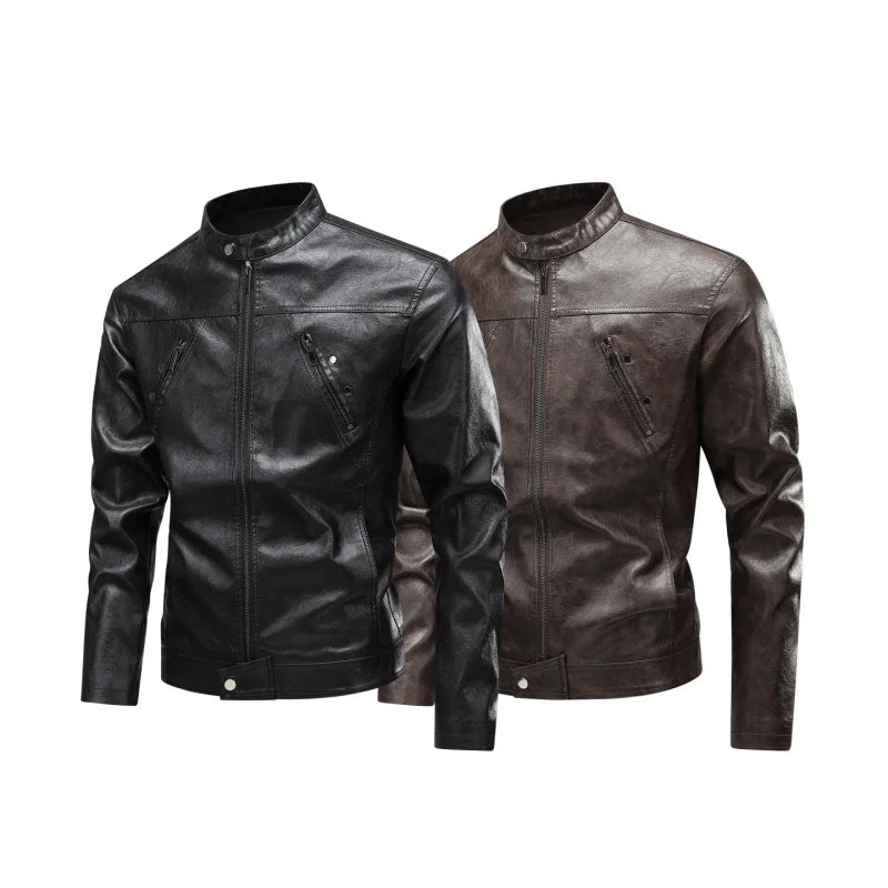 Andrzej™ | Pilot Style Leather Jacket