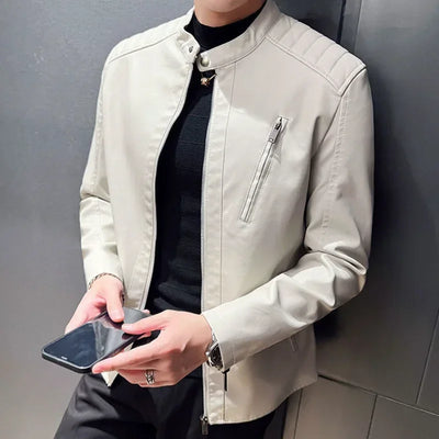 Adrian™ | Stilvolle Lederjacke