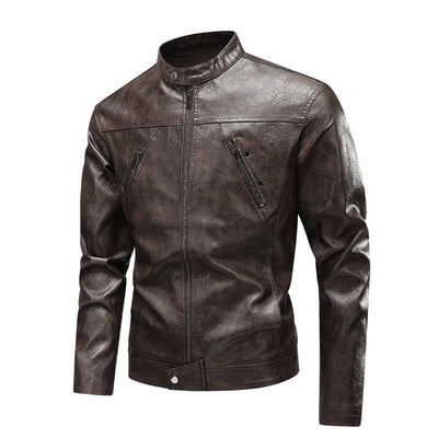 Andrzej™ | Pilot Style Leather Jacket
