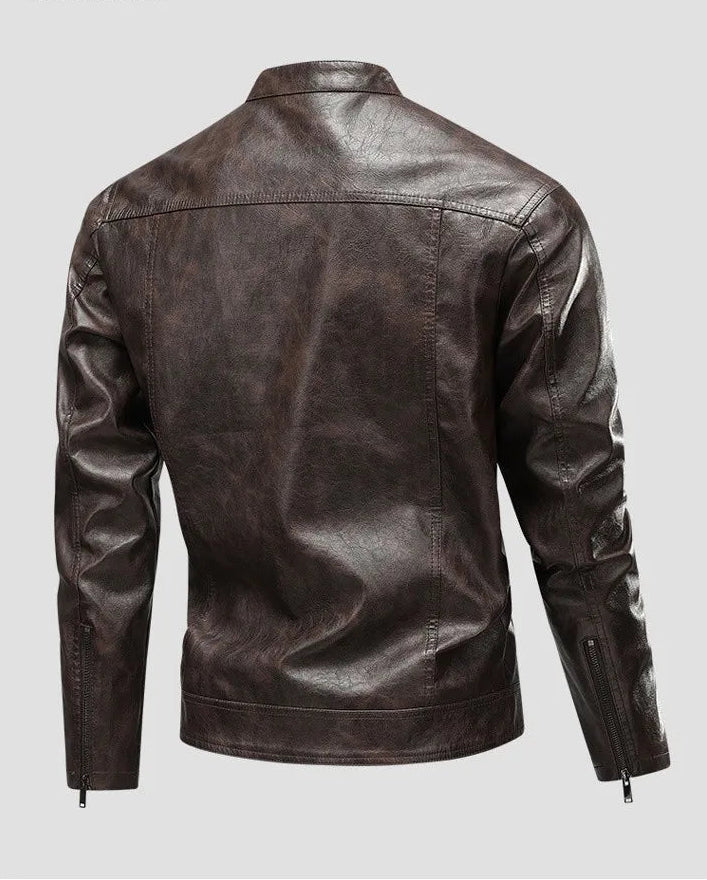 Andrzej™ | Pilot Style Leather Jacket