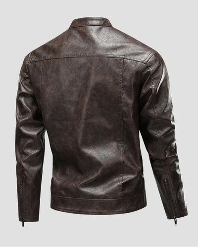 Andrzej™ | Pilot Style Leather Jacket