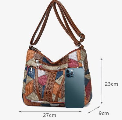 Samira™ - Elegante Handtasche mit Geometrischem Design