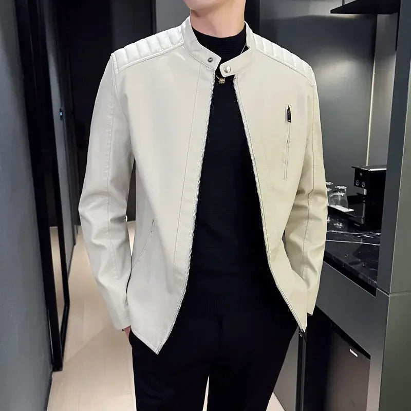 Adrian™ | Stilvolle Lederjacke