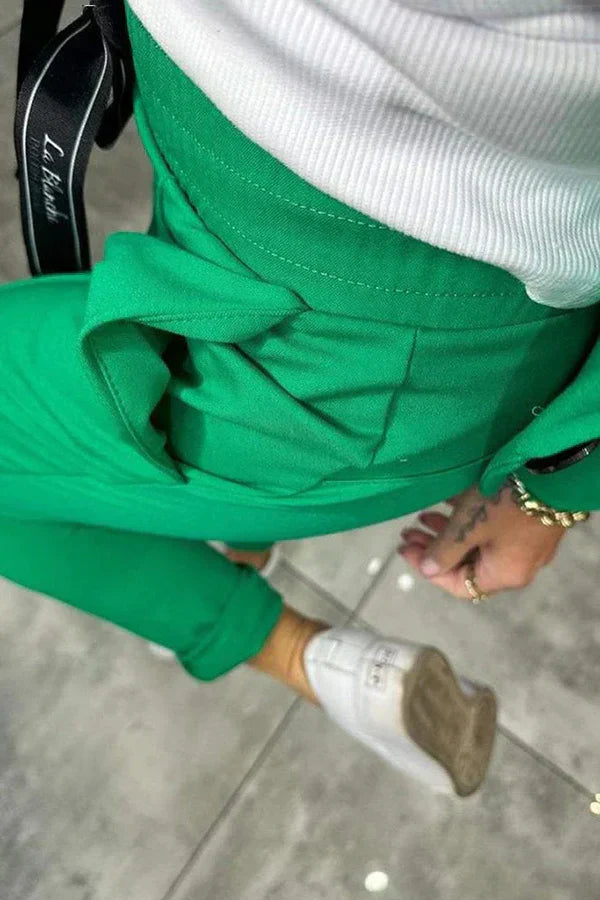 Zyora™ – Maßgeschneidertes Set mit Weichem Blazer und Lässigen Jogginghosen