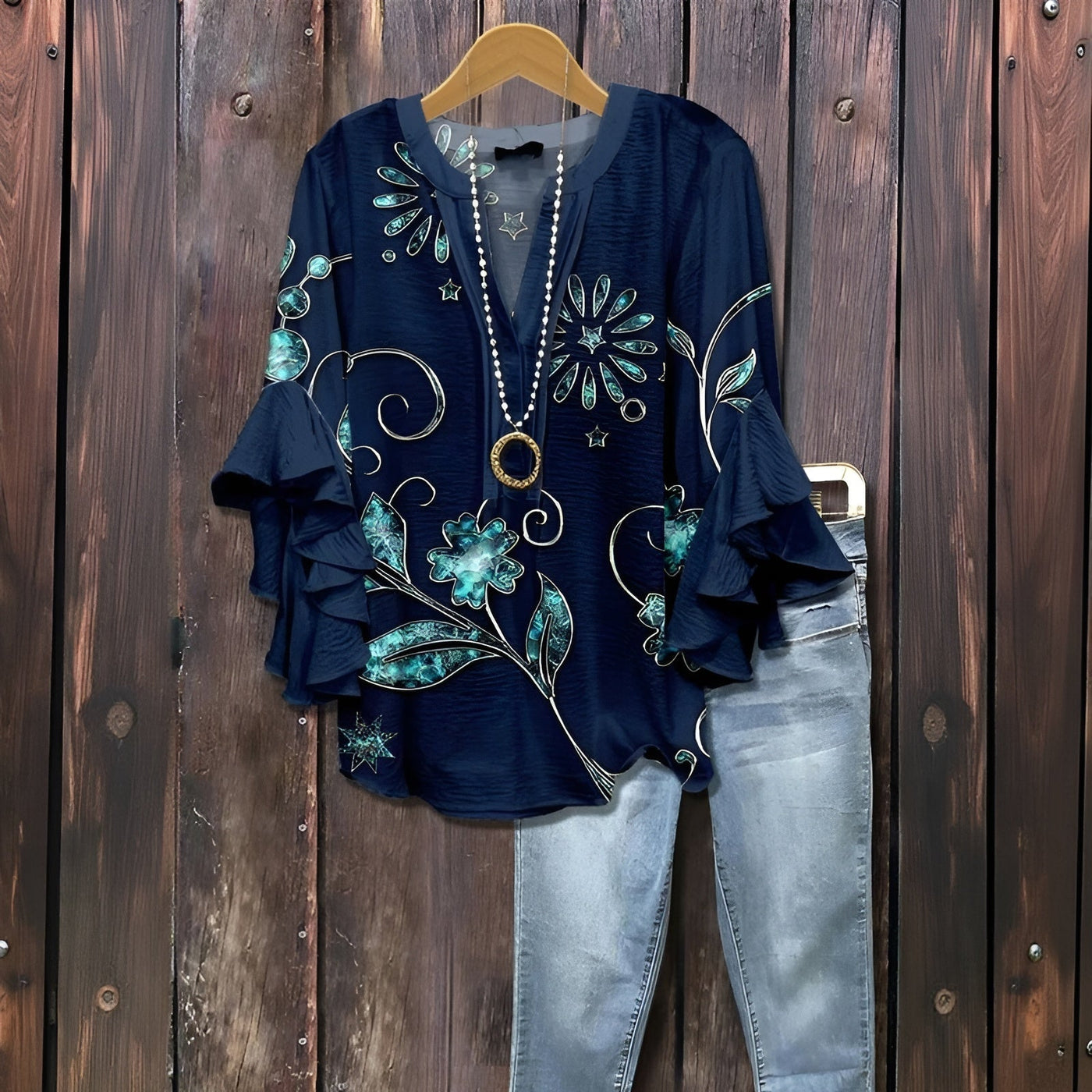 Airelle™ - Lässige & Stilvolle Sommerbluse