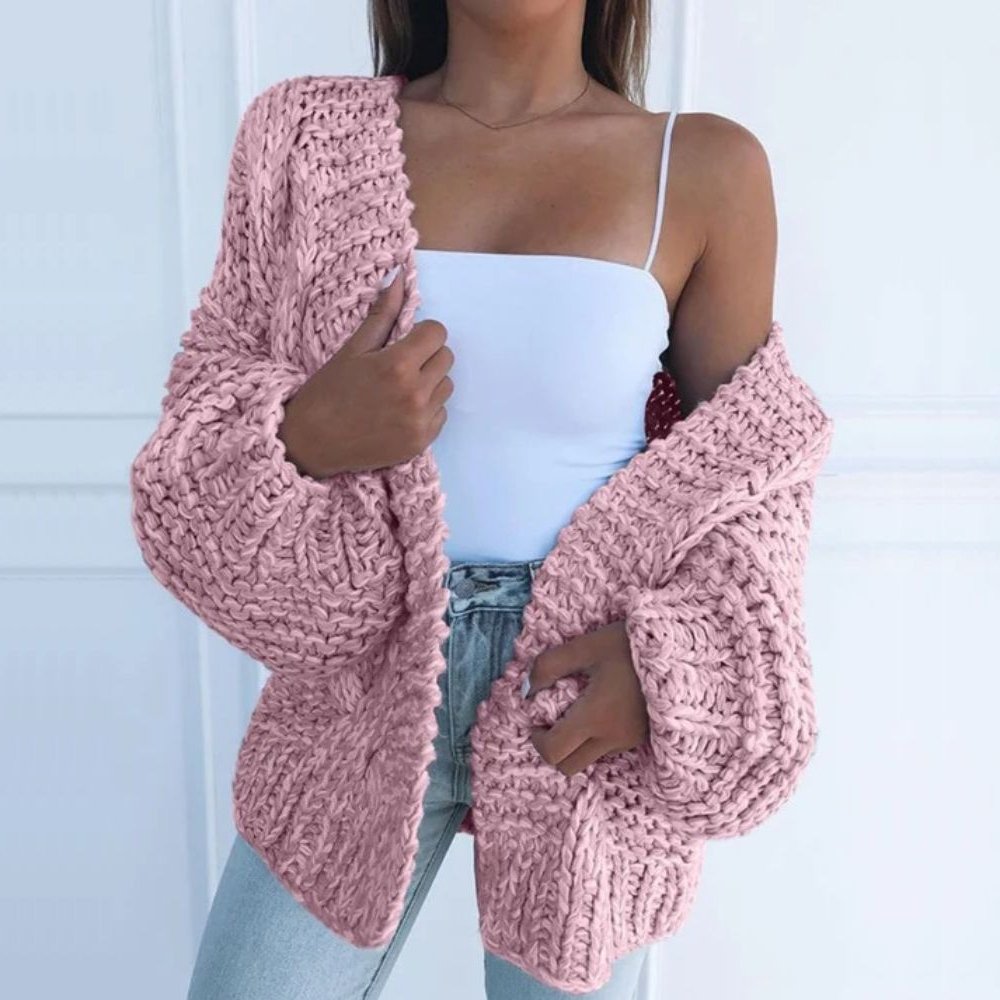 Maren™ – Gestrickte Oversized-Weste für Gemütliche Tage