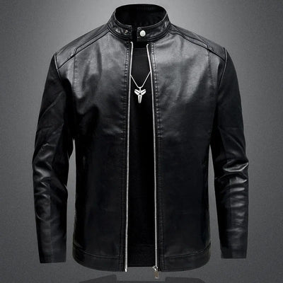 Patryk™ | Stilvolle Leder-Motorradjacke