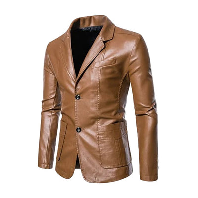 Marcin™ | Business-Casual-Lederjacke